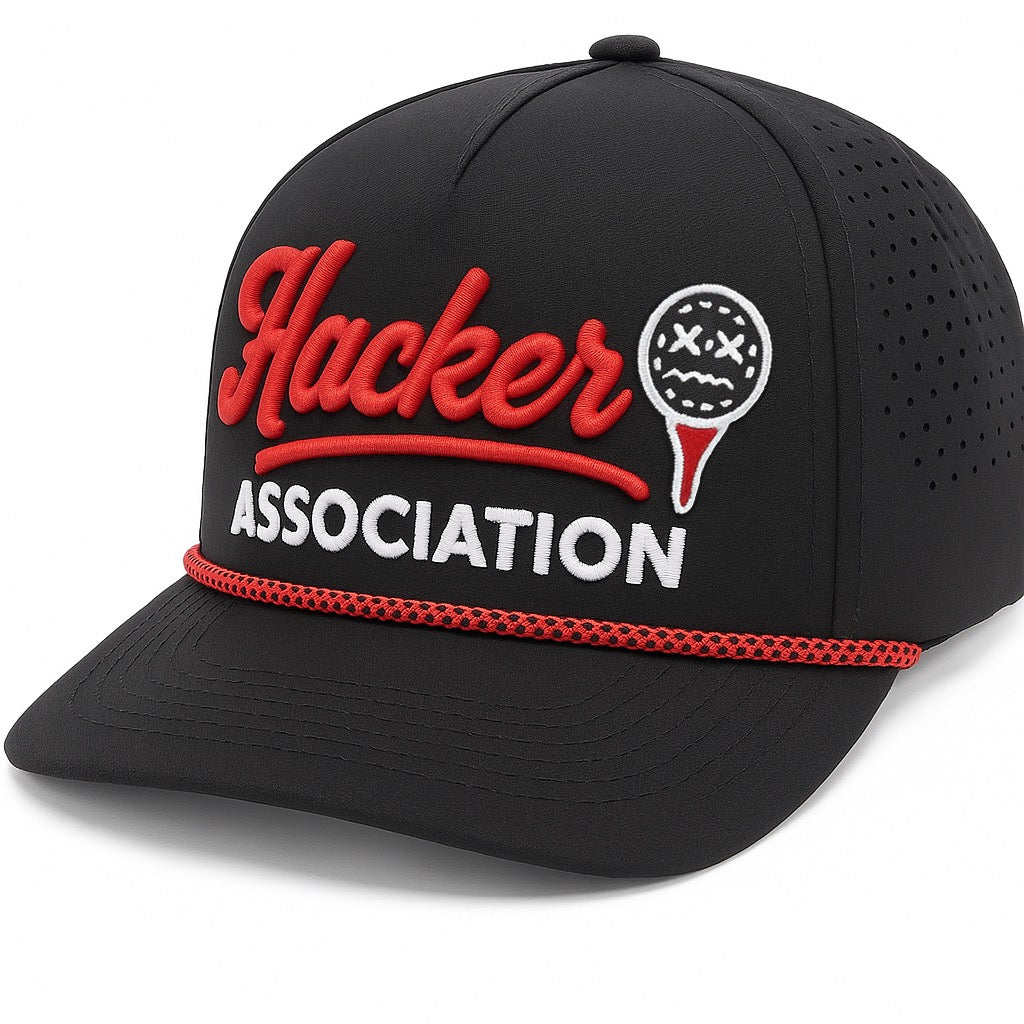 5-panel hackers embroidered (PRE-ORDER 50 available in each color)