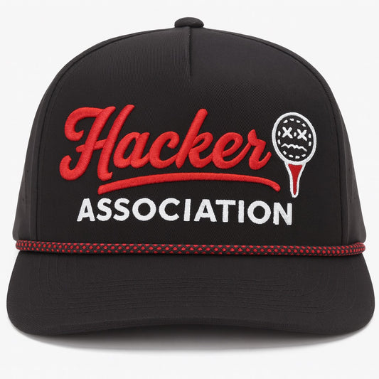 5-panel hackers embroidered (PRE-ORDER 50 available in each color)