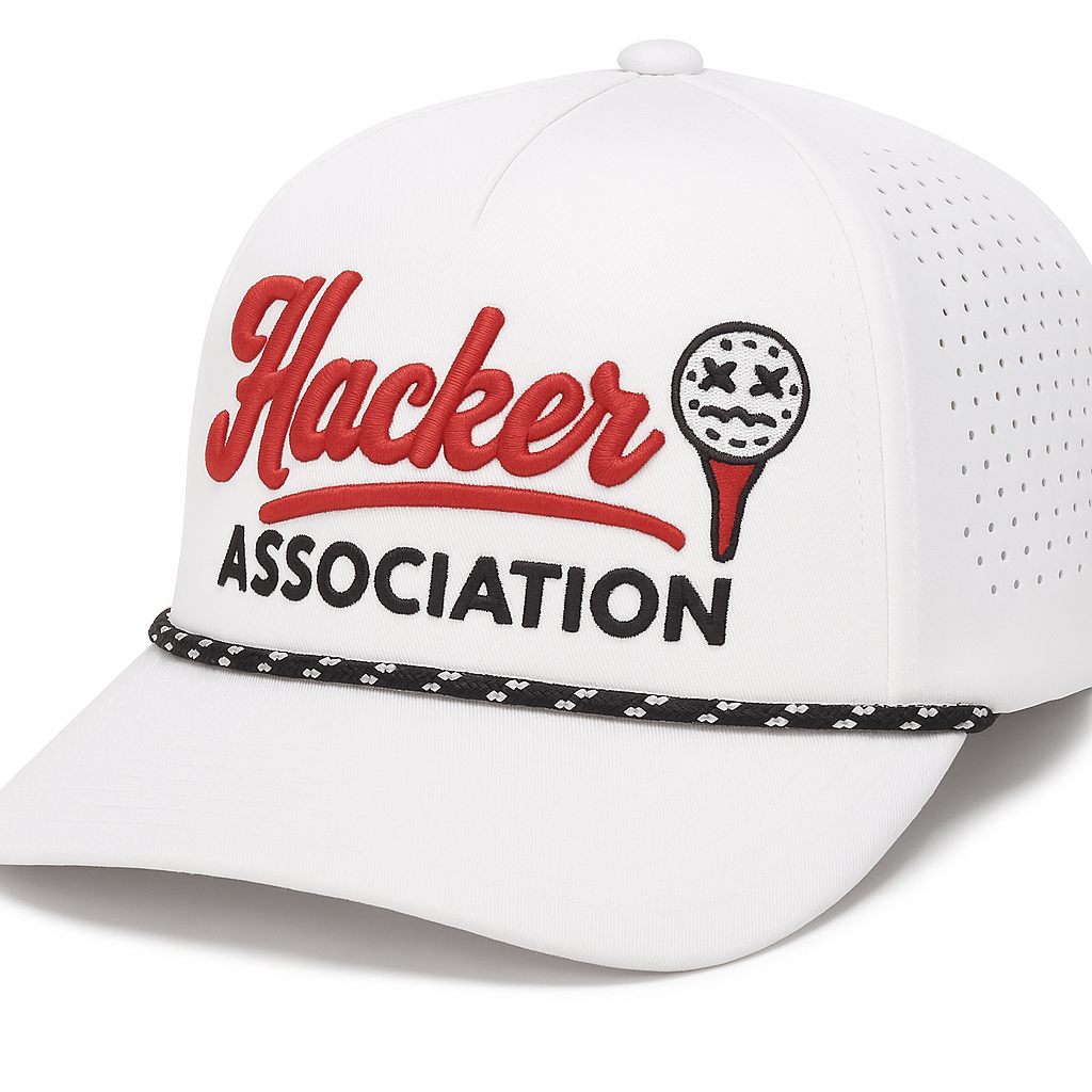 5-panel hackers embroidered (PRE-ORDER 50 available in each color)